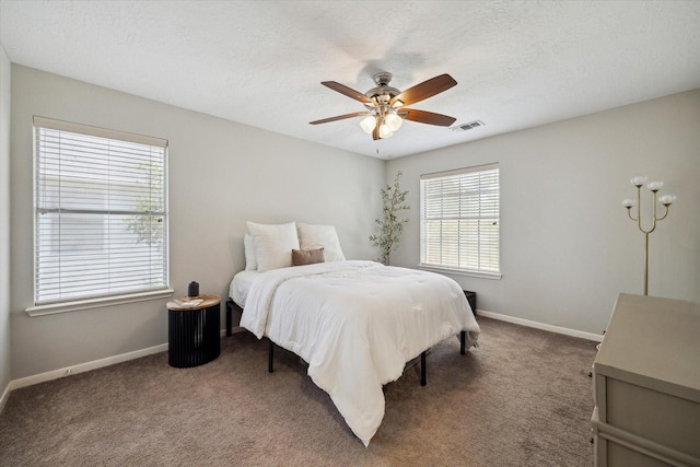 21326 Wildcroft Dr, Katy, TX 77449 - carpeted bedroom featuring baseboards and ceiling fan