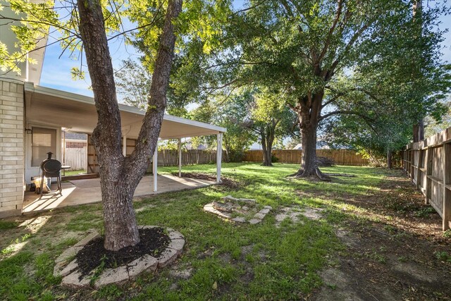 21326 Wildcroft Dr, Katy, TX 77449 - view of yard with a patio