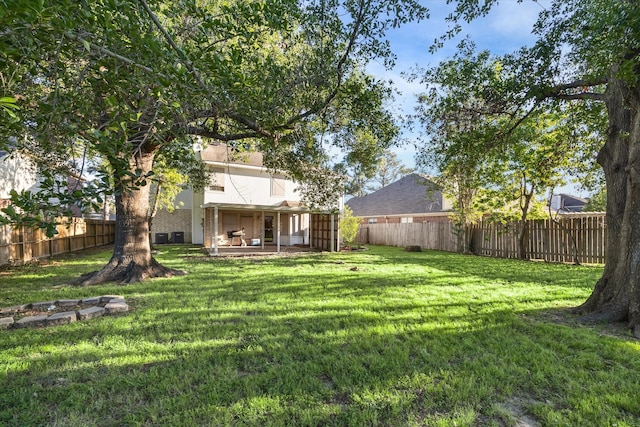 21326 Wildcroft Dr, Katy, TX 77449 - view of yard featuring covered porch
