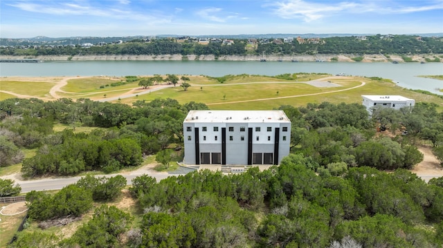 20107 Continental Dr Unit A, Lago Vista, TX 78645 - aerial view of a nearby body of water