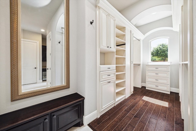 10306 Grape Creek Grove Ln, Cypress, TX 77433 - walk in closet featuring dark wood-style floors