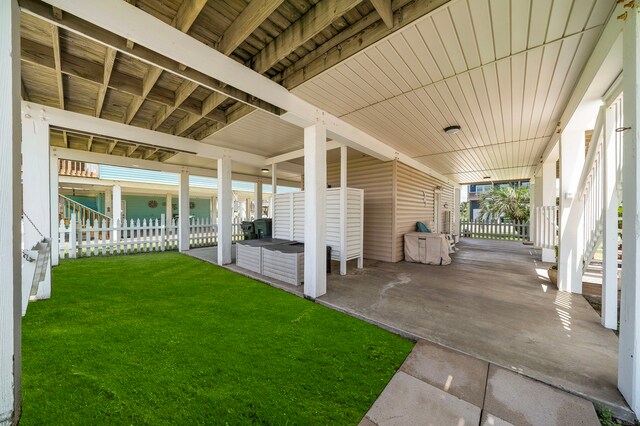 22321 Vista Del Mar, Galveston, TX 77554 - view of patio / terrace