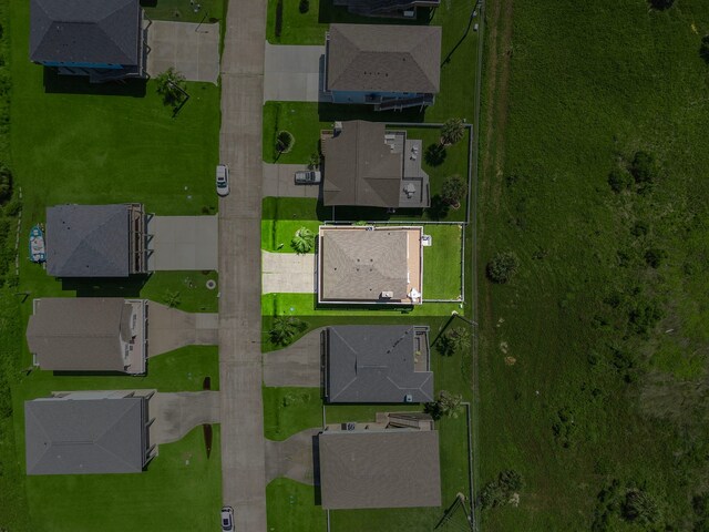 22321 Vista Del Mar, Galveston, TX 77554 - aerial view of residential area with property boundaries highlighted