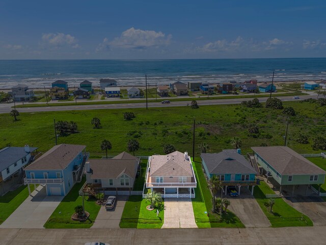 22321 Vista Del Mar, Galveston, TX 77554 - aerial view of residential area featuring a large body of water