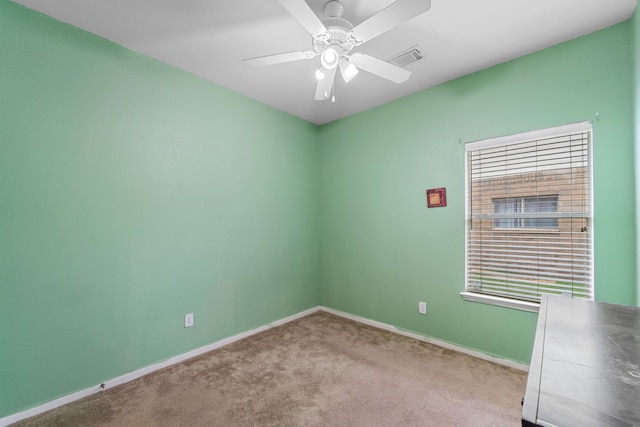 16310 Autumn Leigh Dr, Houston, TX 77083 - carpeted empty room featuring ceiling fan and baseboards