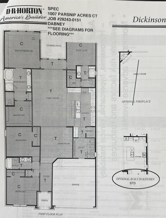 1007 Parsnip Acres Ct, Richmond, TX 77406 - property floor plan