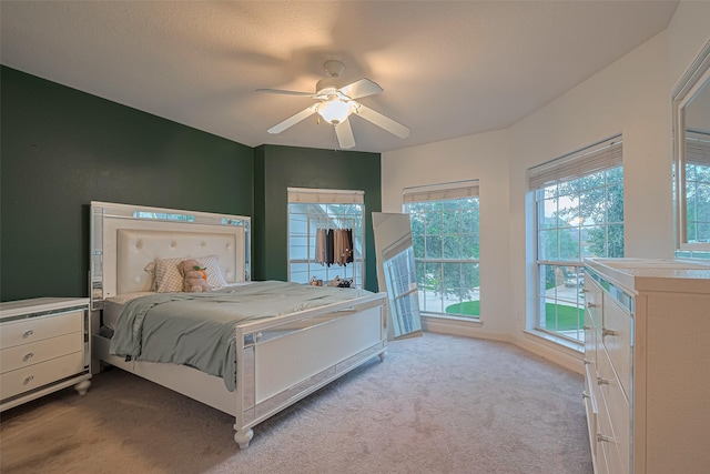 7207 Alder Springs Ct, Katy, TX 77494 - carpeted bedroom with ceiling fan
