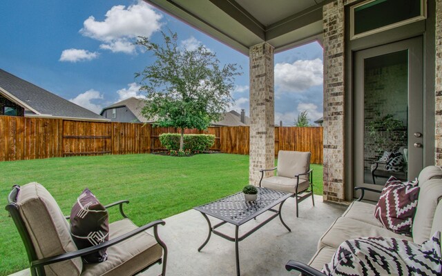 7118 Pondhawk Dr, Katy, TX 77493 - view of patio / terrace