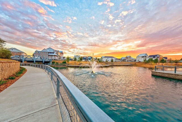 2620 Lake Kolbe Ln, Houston, TX 77080 - dock area featuring a water view