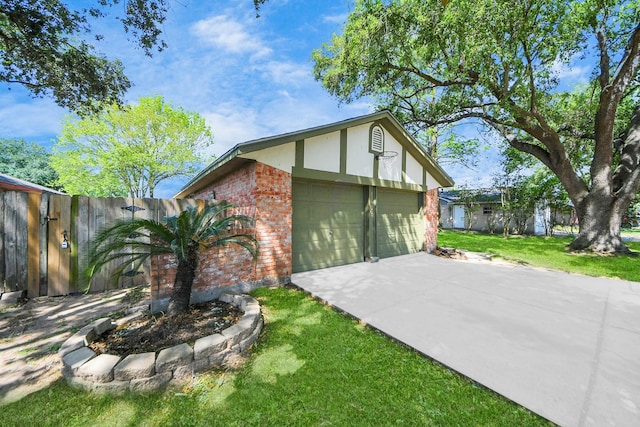 1409 N Park Ridge Dr, Deer Park, TX 77536 - view of side of property featuring brick siding
