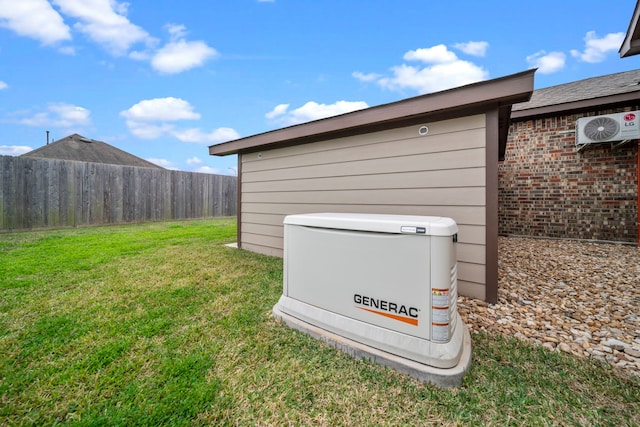 1111 White Winter Ct, Richmond, TX 77406 - exterior view of a power unit, a cooling unit, and brick siding