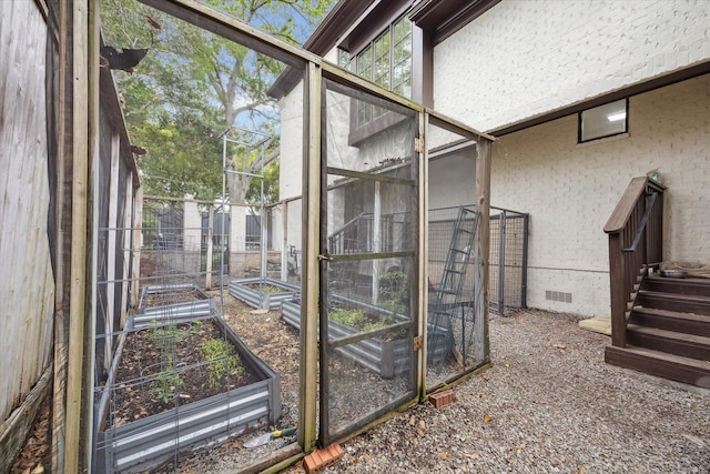 5418 Braeburn Dr, Bellaire, TX 77401 - view of unfurnished sunroom