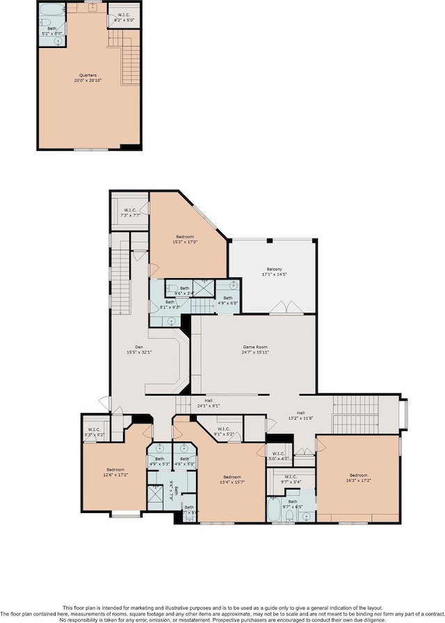 5418 Braeburn Dr, Bellaire, TX 77401 - property floor plan