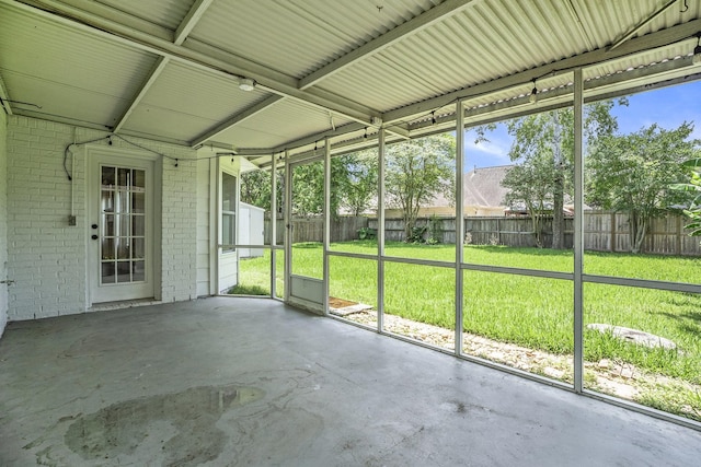 311 Vantage Pointe Cir, League City, TX 77573 - view of unfurnished sunroom