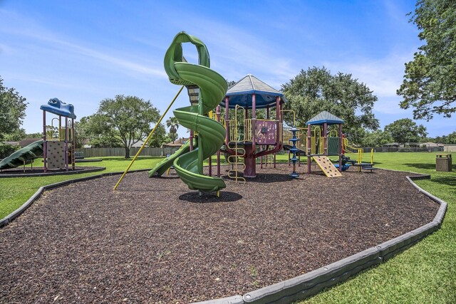 311 Vantage Pointe Cir, League City, TX 77573 - community playground with a yard