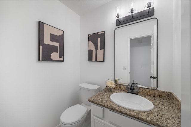 10310 Minturn Ln, Houston, TX 77064 - half bathroom with vanity and toilet