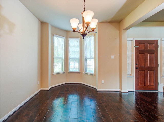 9110 Darby Park Ln, Richmond, TX 77407 - foyer entrance with a chandelier and hardwood / wood-style floors