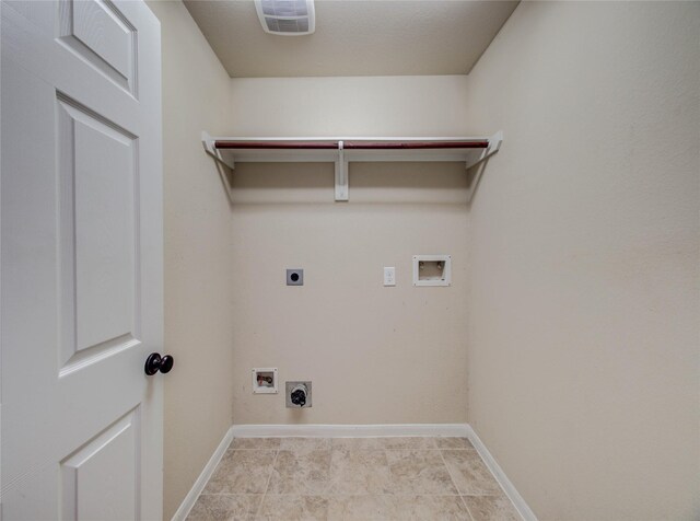 9110 Darby Park Ln, Richmond, TX 77407 - laundry room with hookup for an electric dryer and washer hookup