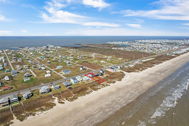 23313 San Luis Pass Rd, Galveston, TX 77554 - bird's eye view of expansive beach