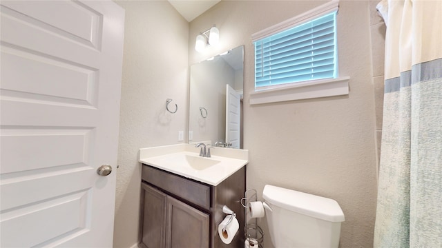 18622 Courteous Way, Cypress, TX 77433 - bathroom with vanity and toilet
