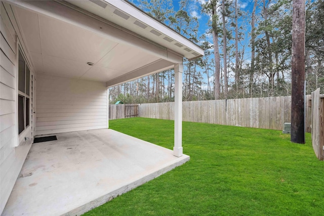 5627 Rainflower Terrace Ln, Spring, TX 77389 - view of yard with a patio area and a carport