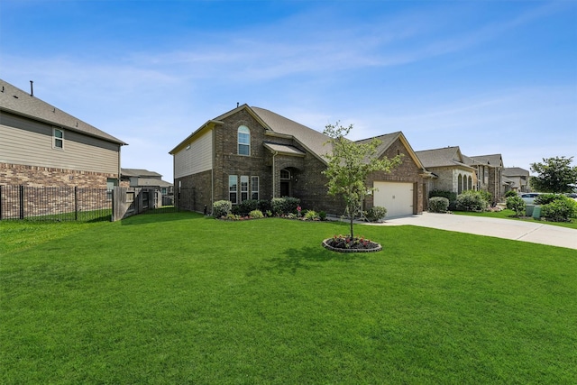 3651 Lake Bend Shore Dr, Spring, TX 77386 - view of front of house featuring driveway, brick siding, and a garage