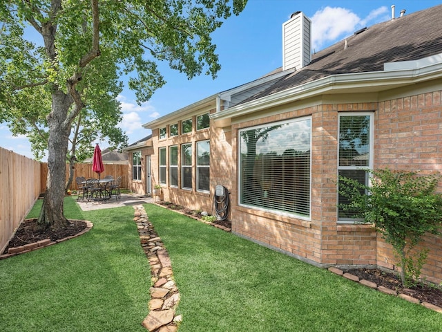 19122 High Canyon Ln, Tomball, TX 77377 - view of yard with a patio