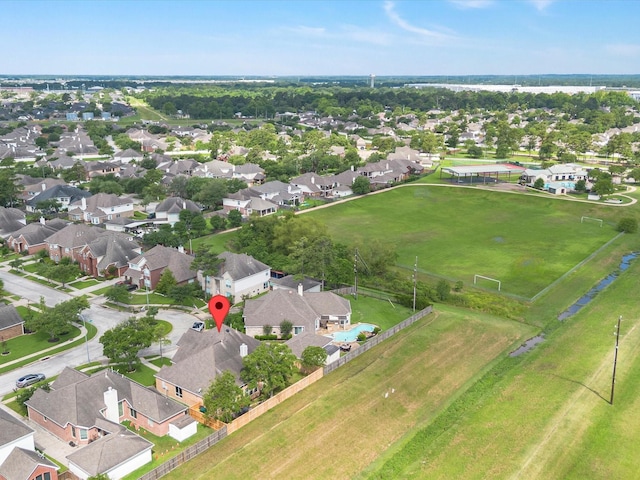 19122 High Canyon Ln, Tomball, TX 77377 - aerial view of property and surrounding area featuring nearby suburban area