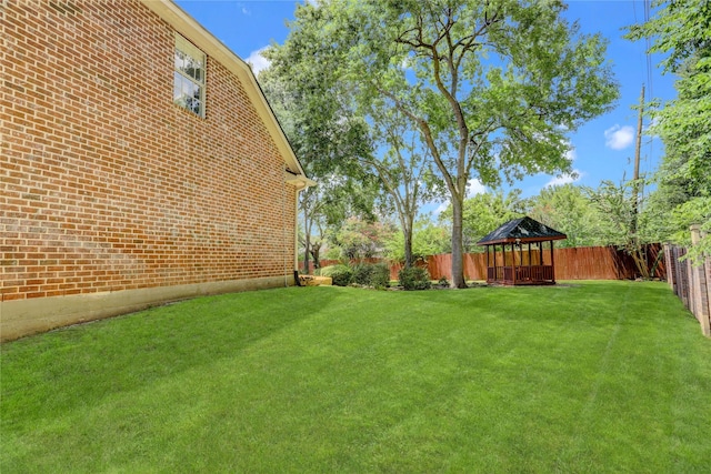 13502 Winter Creek Ct, Houston, TX 77077 - view of yard with a gazebo