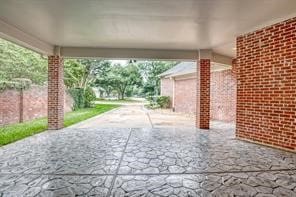 13502 Winter Creek Ct, Houston, TX 77077 - view of patio