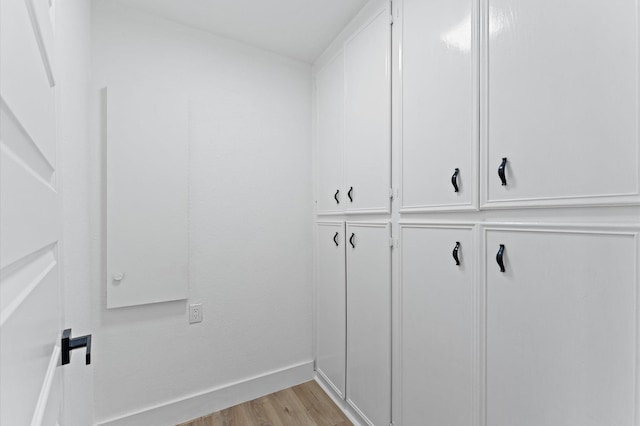 5507 Council Grove Ln, Houston, TX 77088 - mudroom featuring light wood-type flooring and baseboards