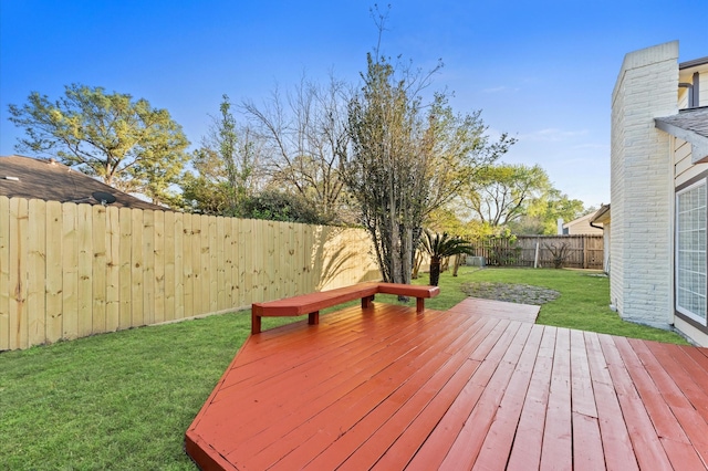 5507 Council Grove Ln, Houston, TX 77088 - view of wooden terrace