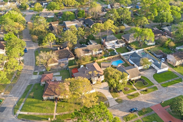 5507 Council Grove Ln, Houston, TX 77088 - aerial view of property's location featuring nearby suburban area