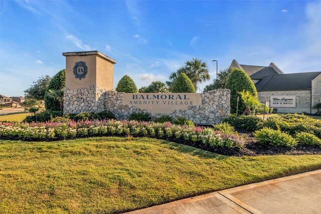 15818 Grampian Reach Ln, Humble, TX 77346 - community / neighborhood sign with a yard