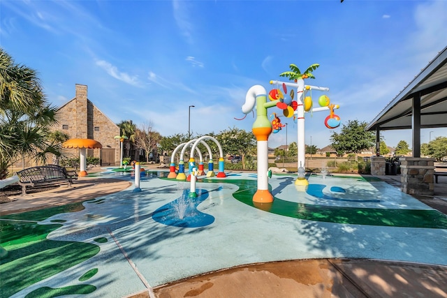 15818 Grampian Reach Ln, Humble, TX 77346 - surrounding community with a patio