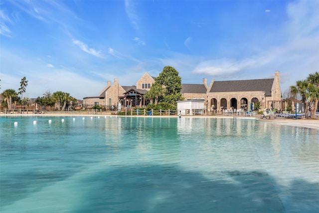 15818 Grampian Reach Ln, Humble, TX 77346 - community pool with a patio