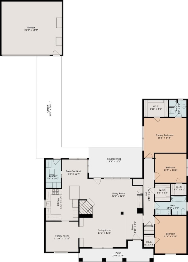 7810 Pagewood Ln, Houston, TX 77063 - home floor plan