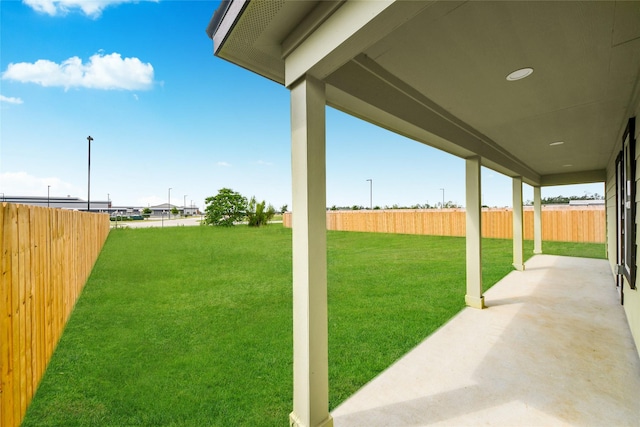 80 Rd 5608, Cleveland, TX 77327 - view of yard with a patio area