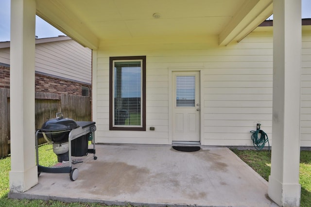 24710 Royal Pike Dr, Katy, TX 77493 - view of exterior entry featuring a patio