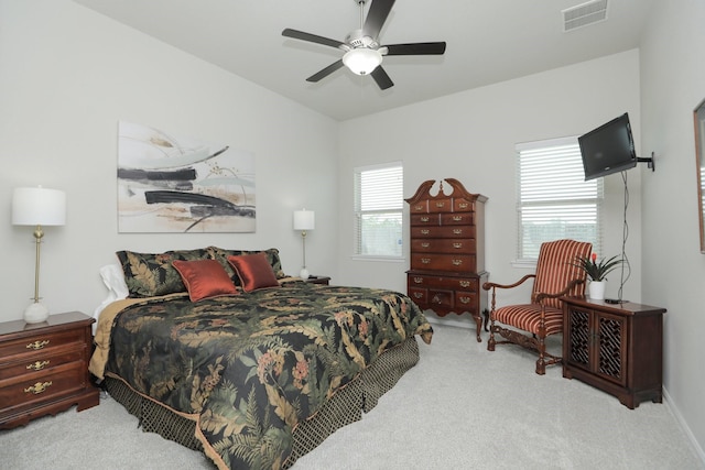24710 Royal Pike Dr, Katy, TX 77493 - bedroom with carpet and a ceiling fan