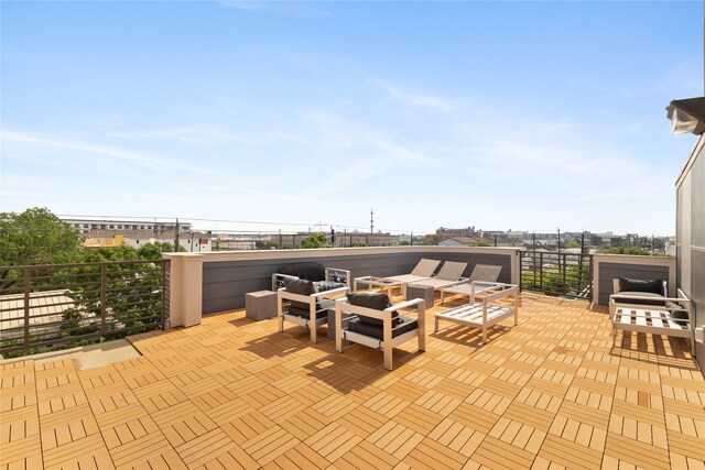 1011 Studemont St Unit 304, Houston, TX 77007 - view of patio featuring an outdoor hangout area