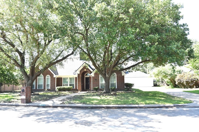 14103 Owens Rd, Houston, TX 77095 - view of front facade with brick siding