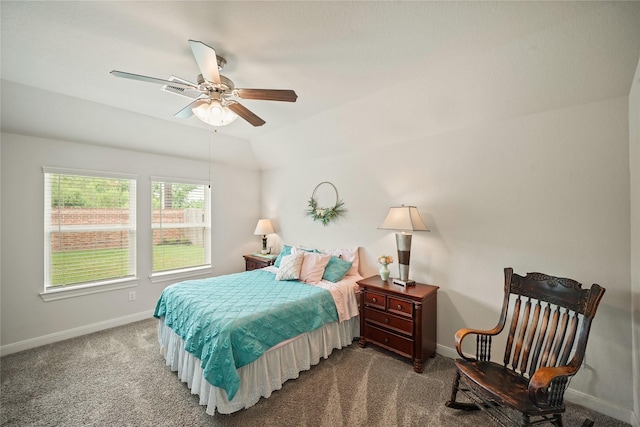 11607 Brookside Arbor Ln, Richmond, TX 77406 - bedroom featuring baseboards, carpet floors, and ceiling fan
