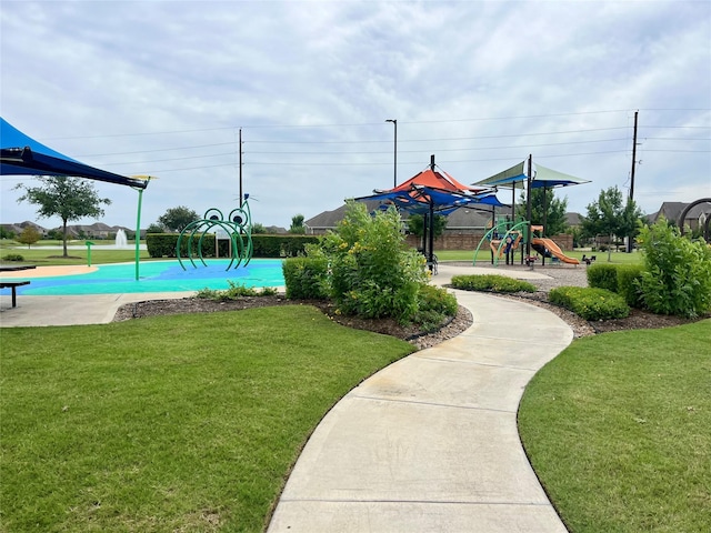 11607 Brookside Arbor Ln, Richmond, TX 77406 - view of community with a lawn