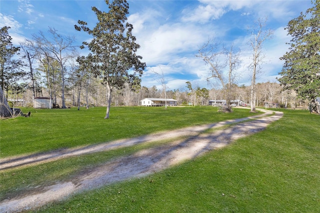 2000 E Beverly Dr, Shepherd, TX 77371 - view of home's community with a yard