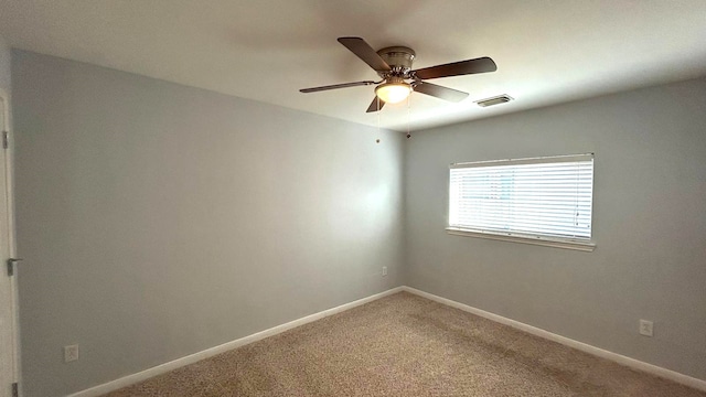 8106 Saragosa Blue Ln, Richmond, TX 77407 - carpeted empty room featuring baseboards and ceiling fan
