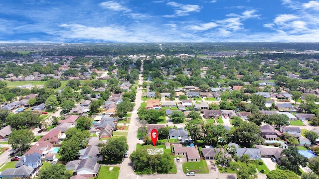 203 Kirkaldy Dr, Houston, TX 77015 - aerial perspective of suburban area