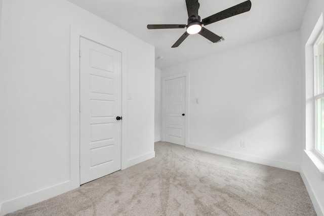 11503 Duane St, Houston, TX 77047 - spare room with carpet floors, ceiling fan, and baseboards