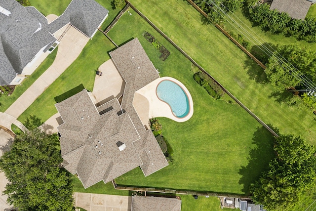 5539 Emerald Pointe Ct, Sugar Land, TX 77479 - aerial view of a pool