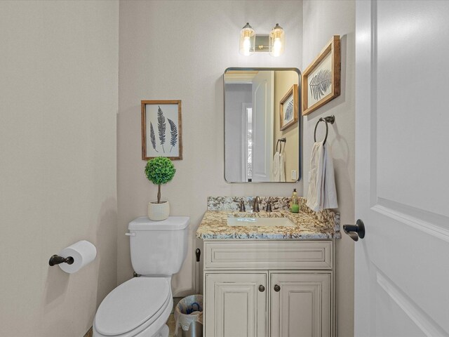 17611 Bear River Ln, Humble, TX 77346 - half bath featuring vanity and toilet